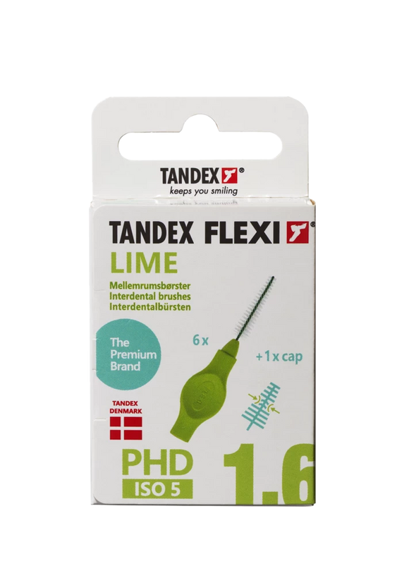 Tandex Flexi interdental brushes green 1.6 mm, 6 pcs