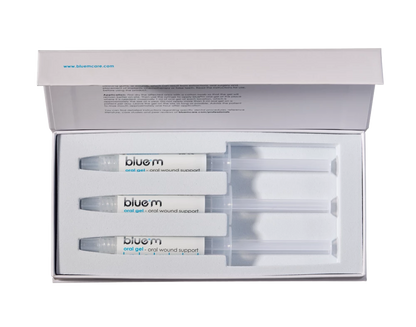 BlueM oral gel specialized support, 3 syringes x 3 ml