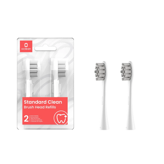 Oclean spare head Standard Clean Soft, P2S6 W02 - 2 pcs, white