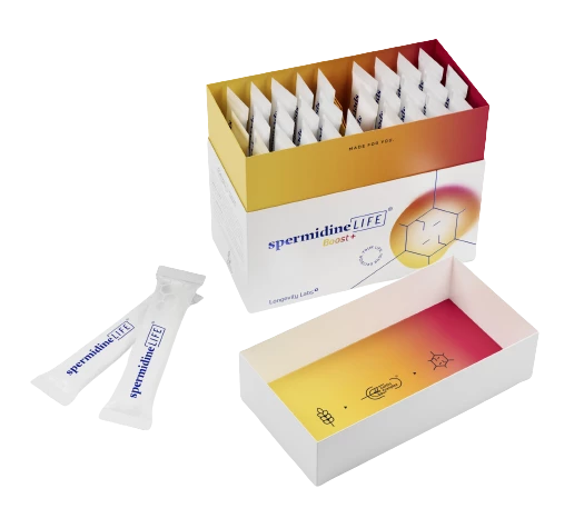 Longevity Labs spermidineLIFE Boost+ (3 mg), 30 sachets