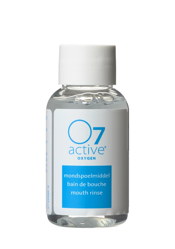 O7 Active mouthwash travel pack, 3 x 30 ml