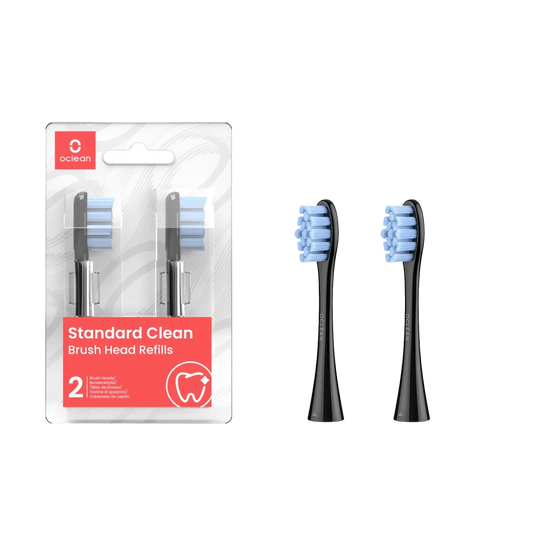 Oclean spare head Standard Clean Soft, P2S5 B02 - 2 pcs, black