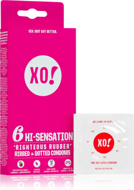 XO Hi Sensation Condoms 6 pcs