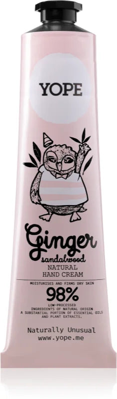 Yope Ginger & Sandalwood hand cream 100 ml