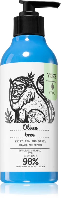 Yope Wood Olive Tree shampoo for oily hair 300 ml