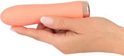 You2Toys Peachy Mini Ribbed vibrator 13.5 cm