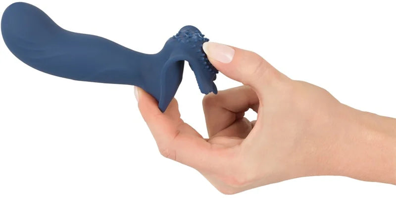 You2Toys Vibrating Butt Plug With Nubs blue 11.7 cm