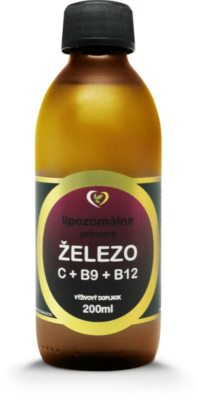 Zdravý svet Liquid Liposomal Iron, C+B9+B12 - 200 ml