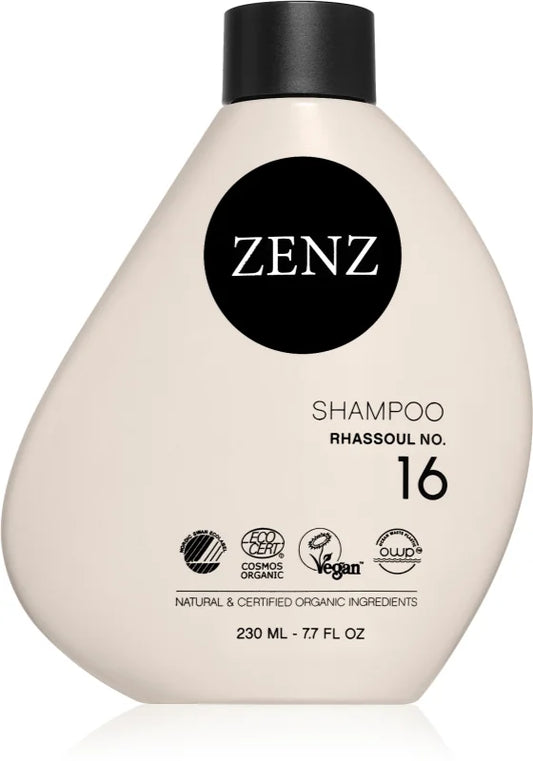 ZENZ Organic Rhassoul No. 16 clay nourishing shampoo 230 ml