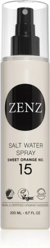 ZENZ Organic Sweet Orange No. 15 Salt Water Spray 200 ml