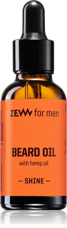 Zew For Men Beard Oil with Hemp Oil Shibe 30 ml