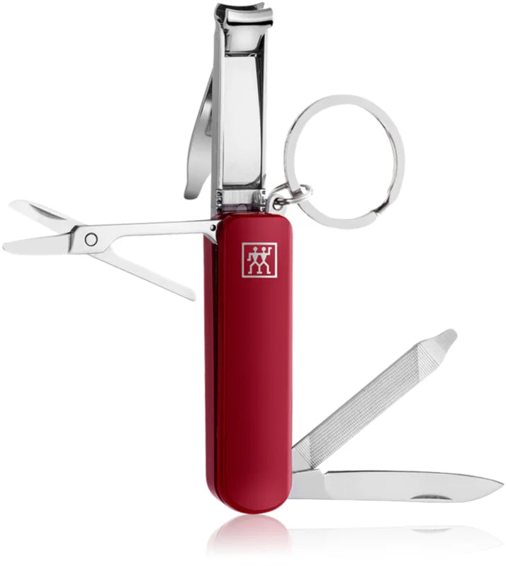 Zwilling Classic multifunctional pocket knife Red