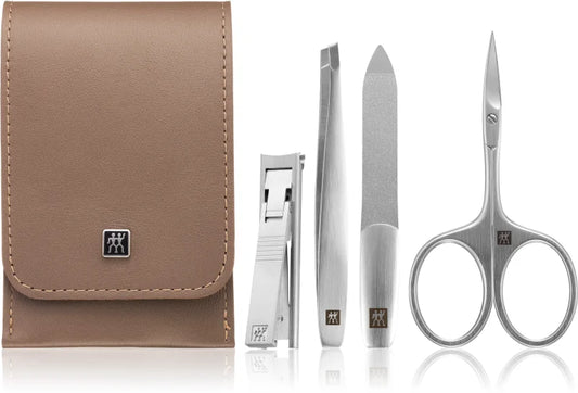 Zwilling Premium manicure set Taupe 4 pcs