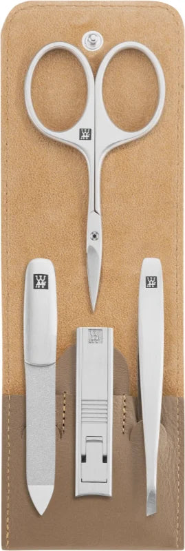 Zwilling Premium manicure set Taupe 4 pcs