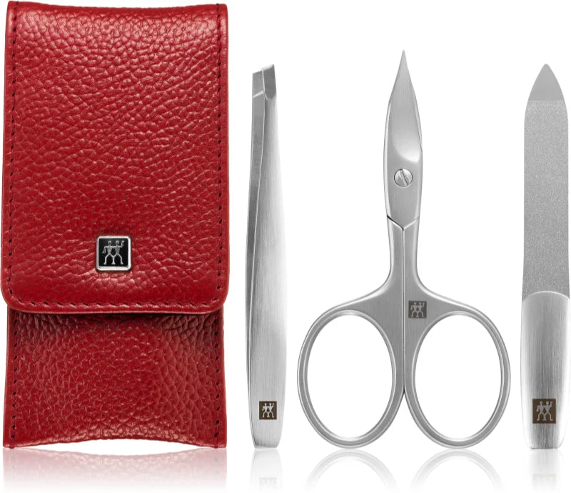 Zwilling Premium Red manicure set