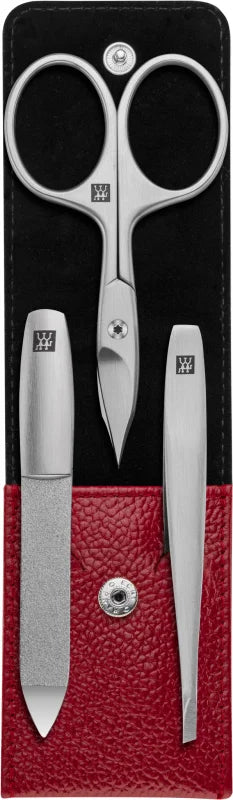 Zwilling Premium Red manicure set