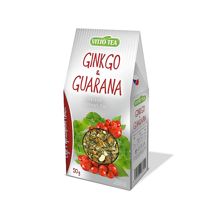 VITTO Tea Green Ginkgo & Guarana 50g