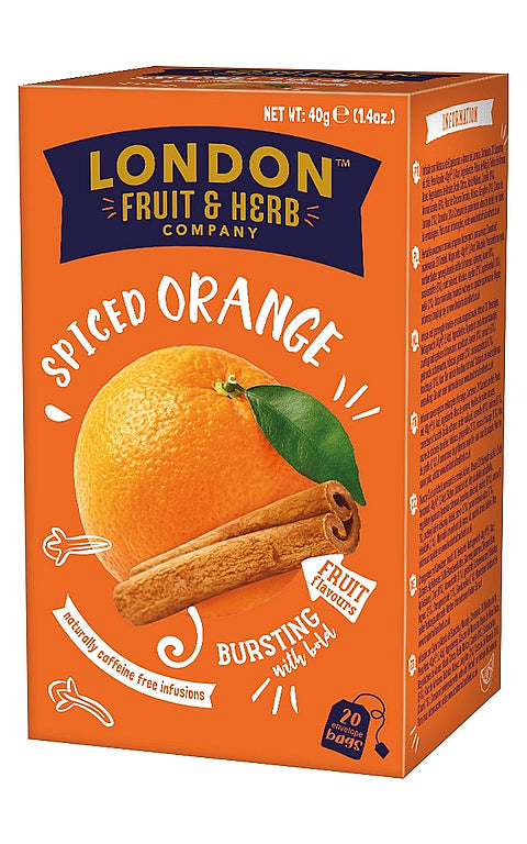 London Fruit & Herb Spiced Orange Tea 20 bags