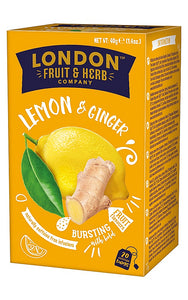 London Fruit & Herb Lemon & Ginger Tea 20 bags