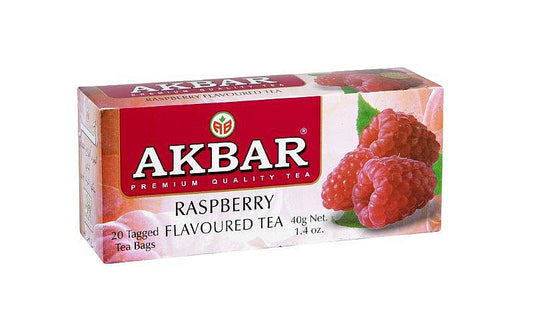 AKBAR Raspberry Black Tea 20 teabags