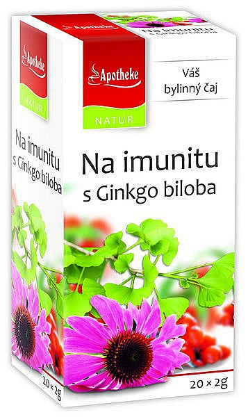 Apotheke Natur Immunity with Ginkgo Biloba Tea 20 teabags