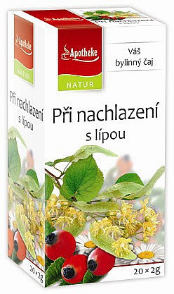 Apotheke Natur Cold Treatment with Linden Tea 20 teabags