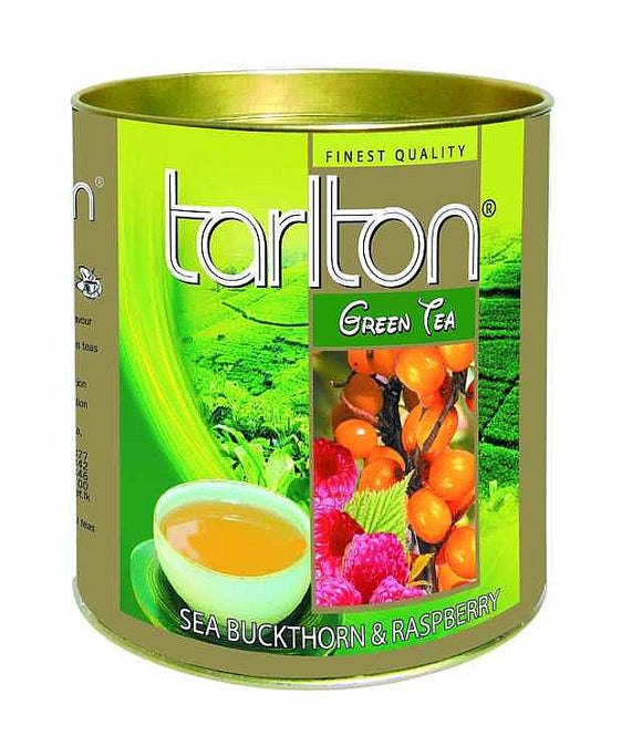TARLTON Tea Infusions Raspberry & Sea buckthorn jar 100g
