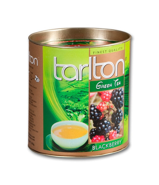 TARLTON Green Tea Infusions Blackberry jar 100g