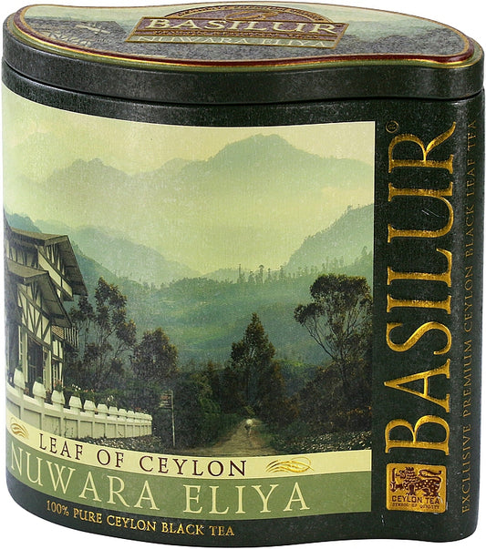 BASILUR Leaf of Ceylon Nuwara Eliya tin 100g