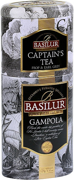 BASILUR 2in1 Captains Gampola tin 50g & 75g