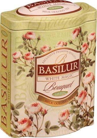 BASILUR Bouquet White Magic tin 100g