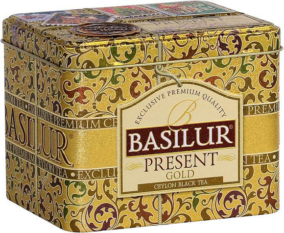 BASILUR Present Gold tin 100g