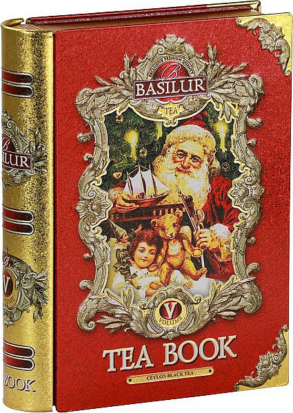 BASILUR Tea Book Volume 5 Red tin 100g