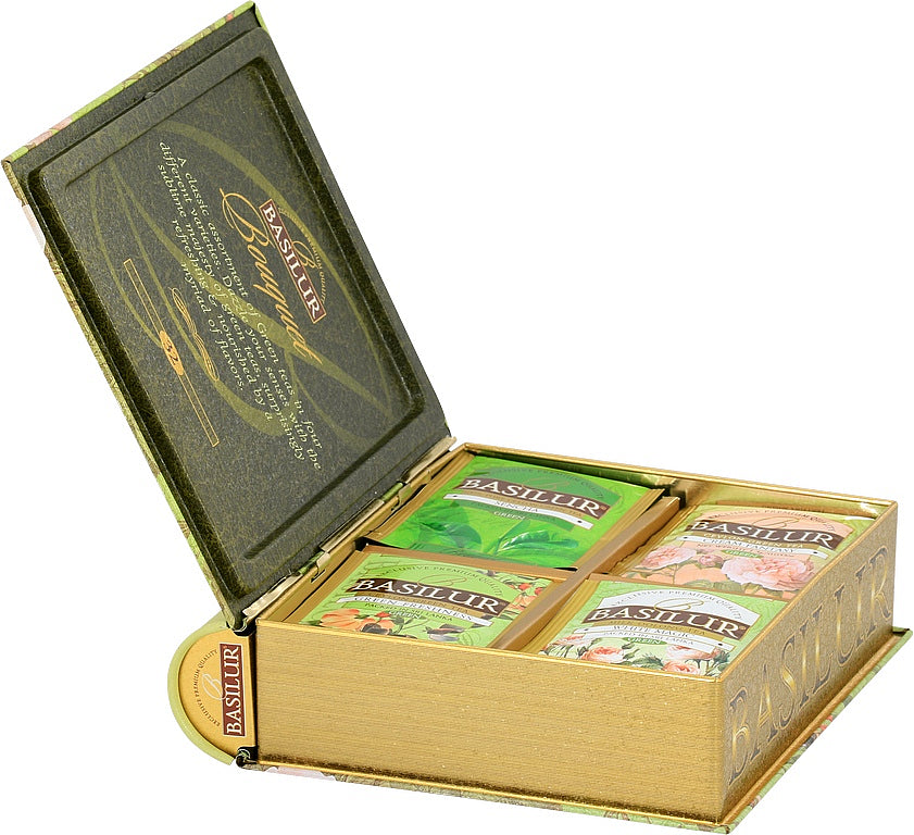 BASILUR Bouquet Book Assorted Tin 32x1.5g