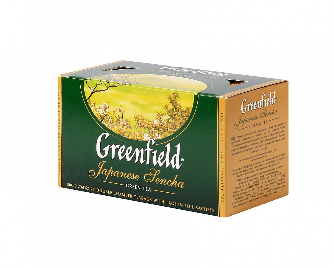 Greenfield Classic Green Japanese Sencha 25x2g