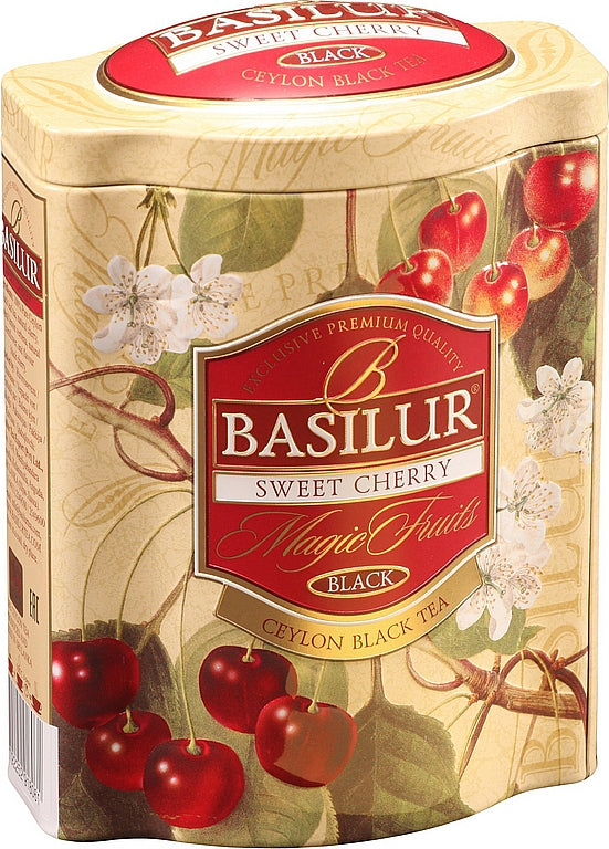 BASILUR Fruit Infusions Sweet Cherry tin 100g