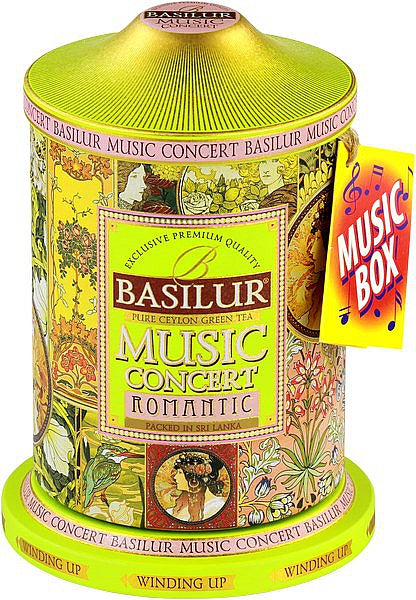 BASILUR Music Box Concert Romantic tin 100g