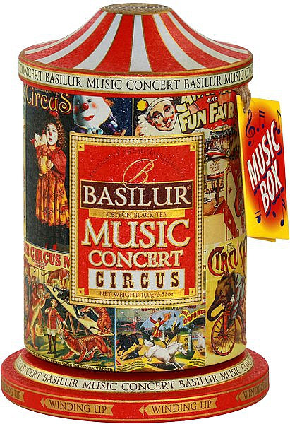 BASILUR Music Box Concert Circus tin 100g