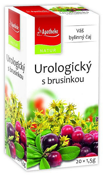 Apotheke Natur Urological with Cranberry Herbal Tea 20 teabags