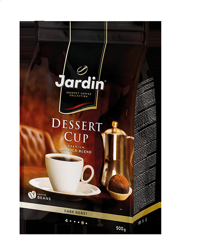 JARDIN Arabica Dessert Cup roasted coffee beans 500g