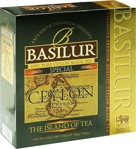 BASILUR Island of Tea Special Ceylon 100x2g