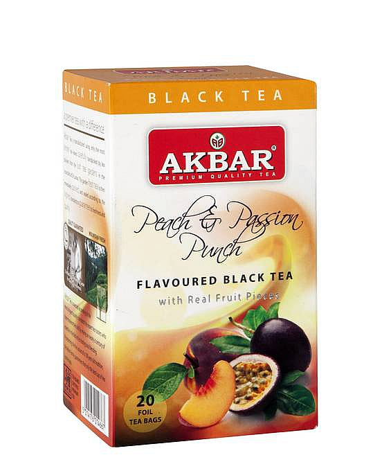 AKBAR Peach & Passion Punch Tea 20 teabags