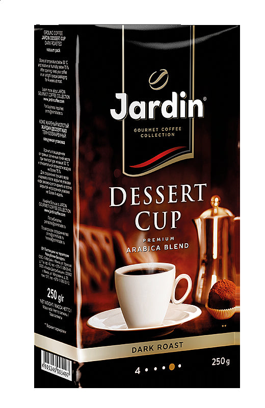 JARDIN Arabica Blend Dessert Cup roasted ground coffee 250g