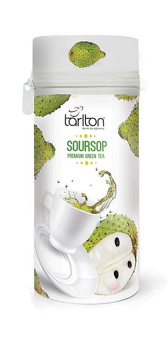 TARLTON Premium Ceylon Green Tea Soursop - Zipper Bag 75g