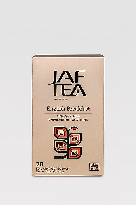 JAFTEA Black English Breakfast 20x2g