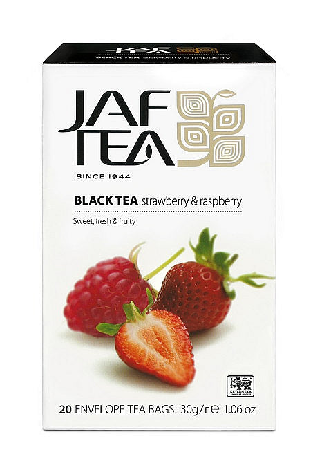 JAFTEA Black Strawberry & Raspberry 20x1,5g