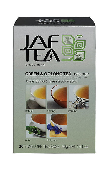 JAFTEA Green Tea & Oolong Tea Melange 5x4x2g