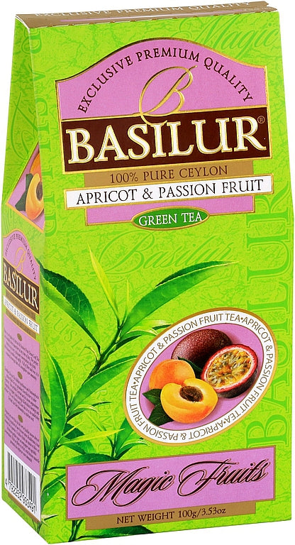 BASILUR Magic Green Apricot & Passion Fruit 100g