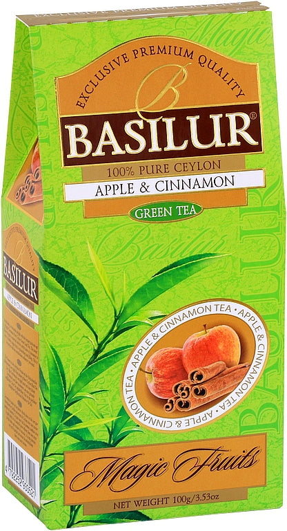 BASILUR Magic Green Apple & Cinnamon 100g