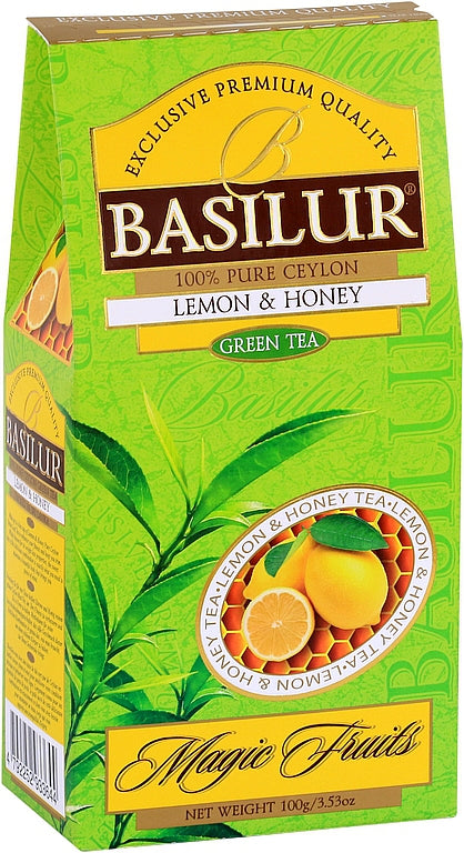BASILUR Magic Green Lemon & Honey 100g